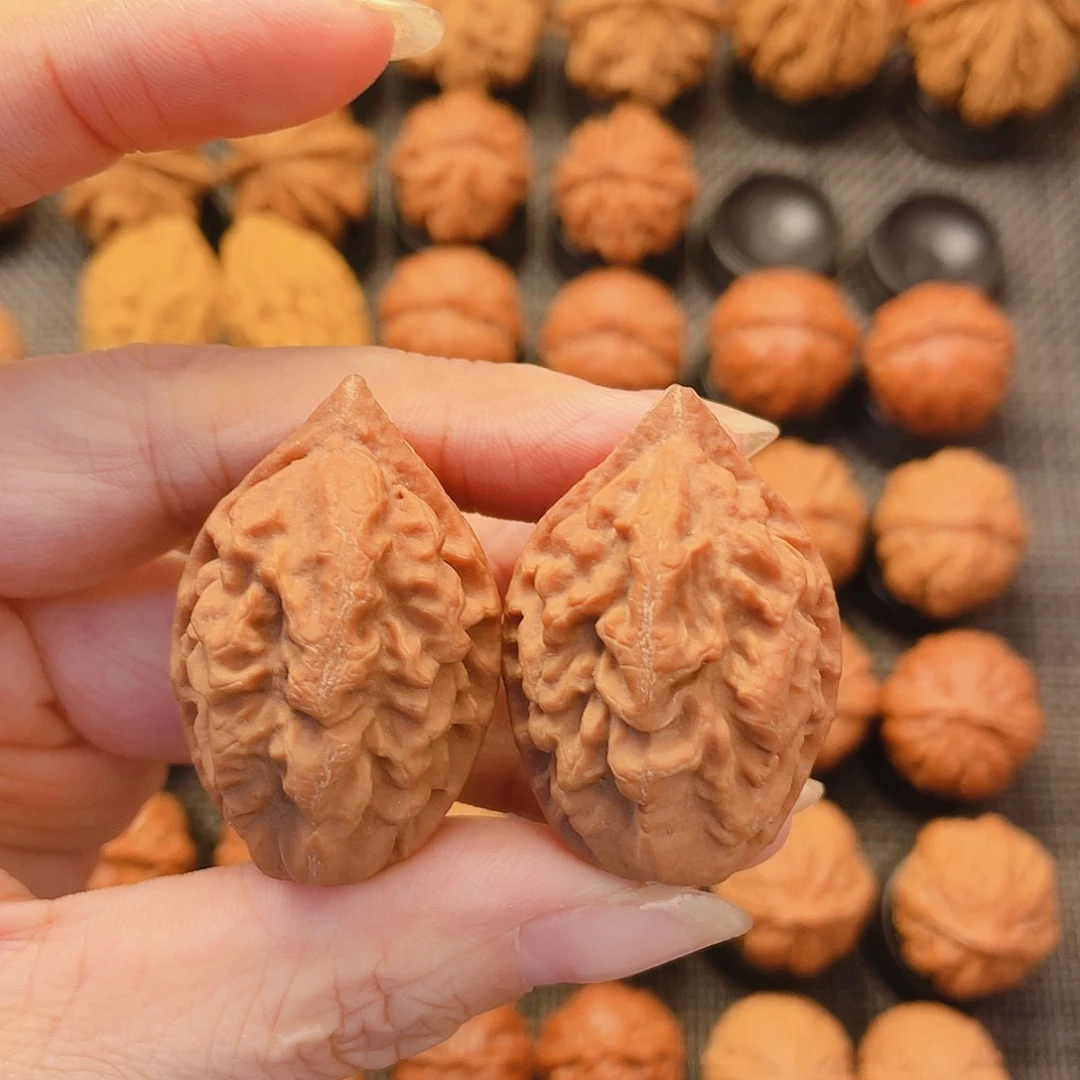 把件文玩核桃步步高升