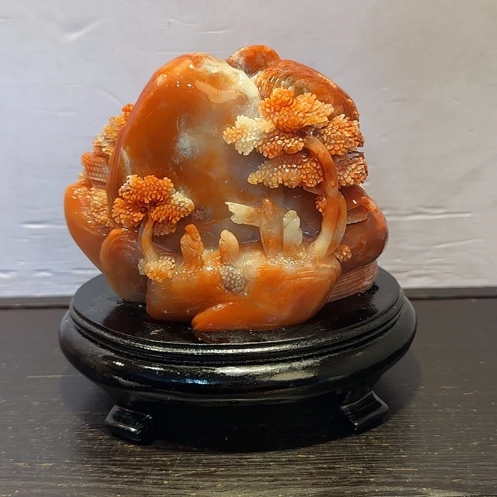 秋***藏寿山石寿山石摆件精品