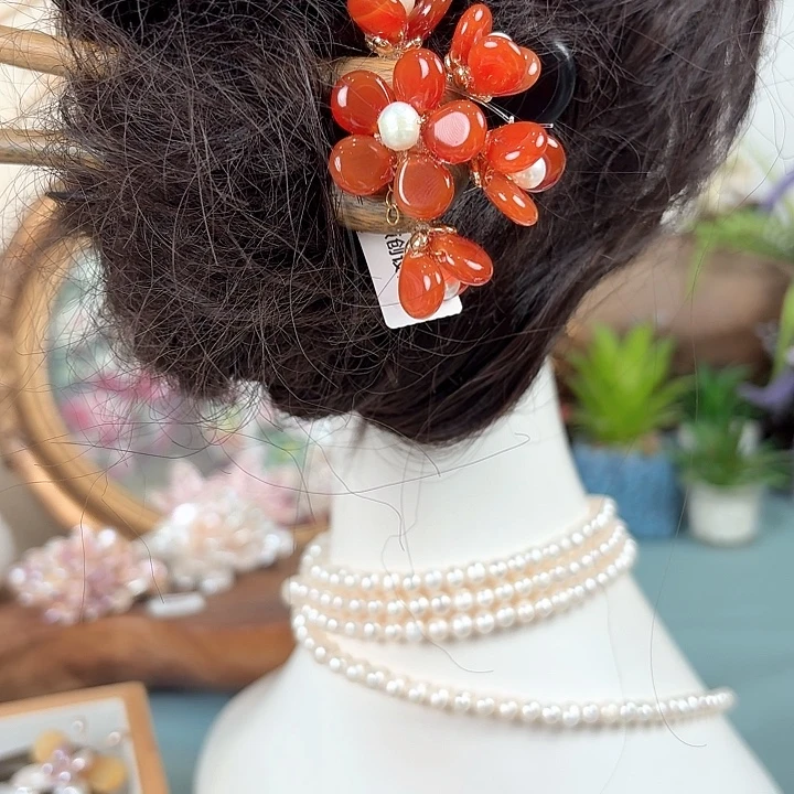 发饰未镶嵌淡水珍珠