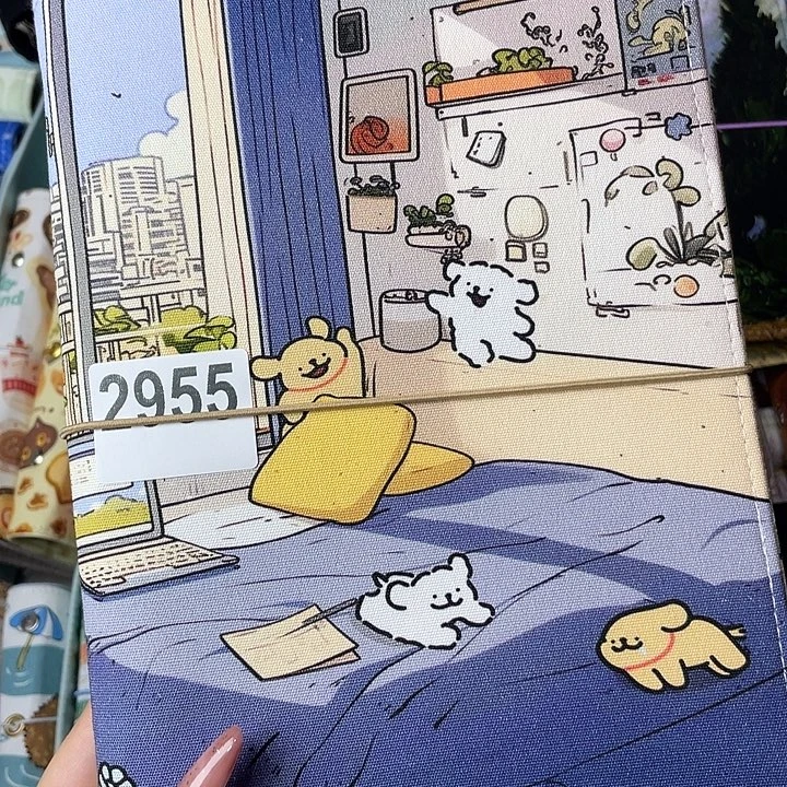 织绣A5活页不带纸2955