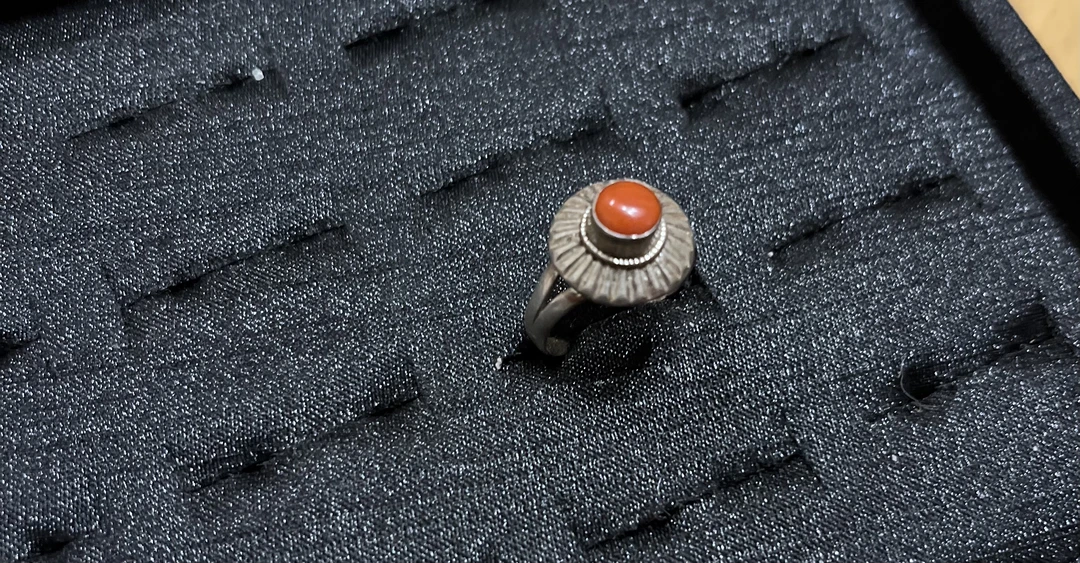 非金属亚克力戒指 央宗同款简约戒指