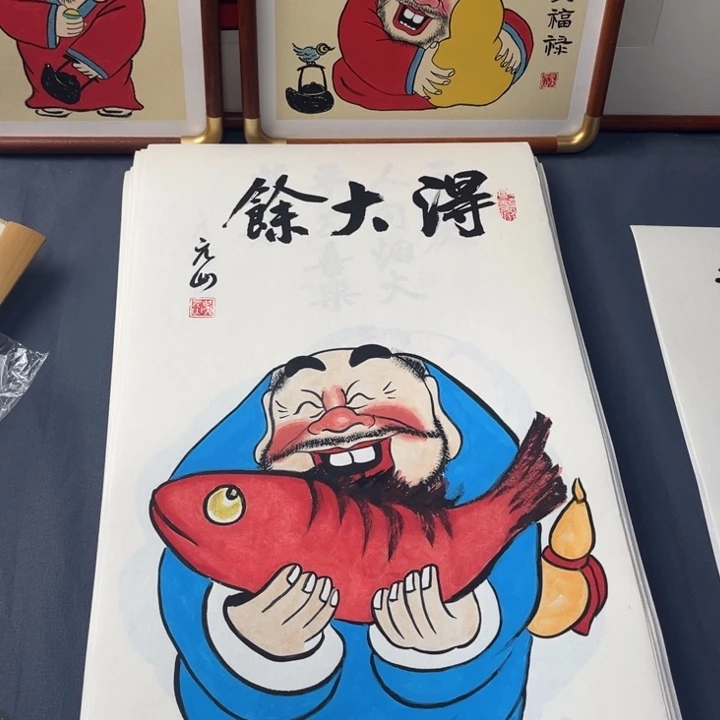 国画禅意画纯手工作品