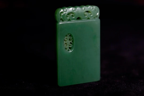 和田玉碧玉无事牌百遂牌