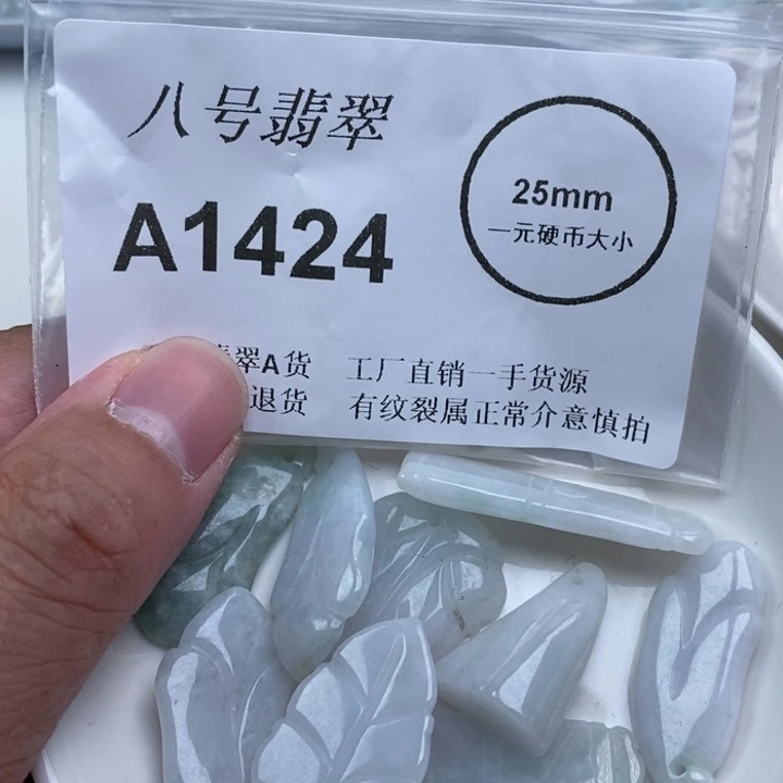 翡翠未镶嵌颈饰aa