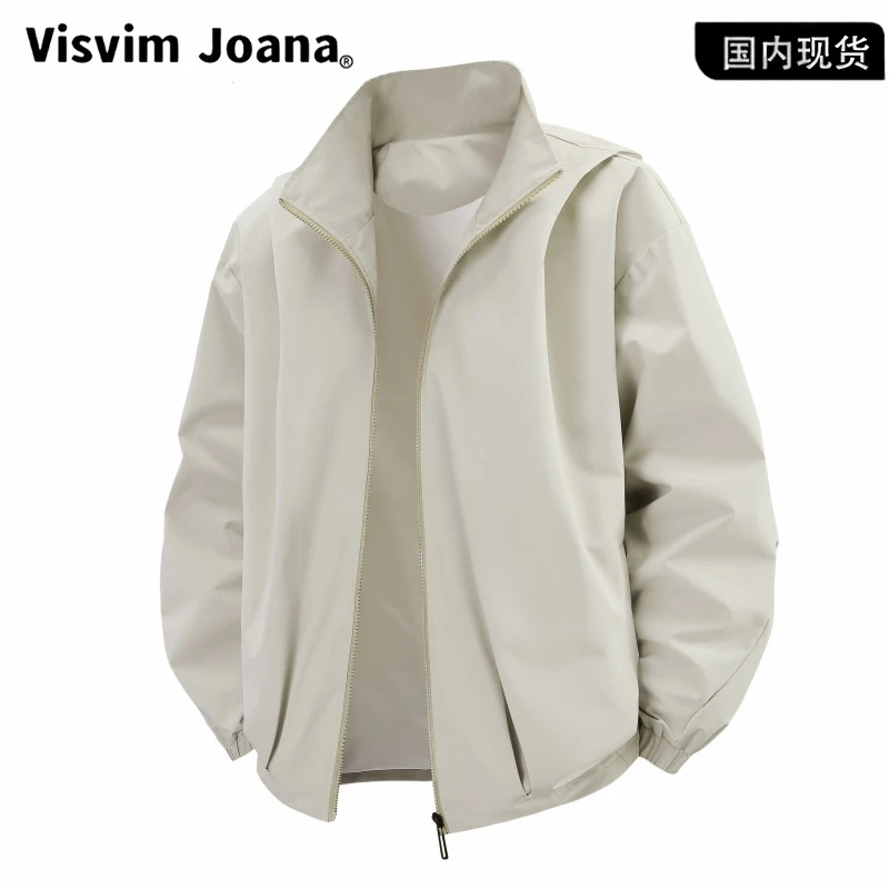 【品牌现货撤柜】工装外套夹克男春秋季立领夹克男百搭运动休闲潮流