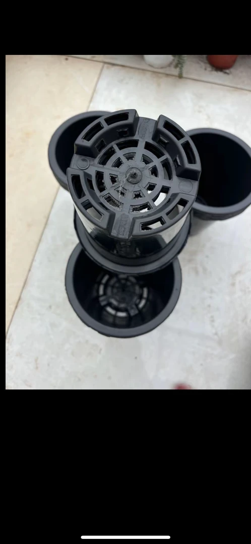 【蕙兰加厚款】黑色万象盆景天多肉绿植专用款透气简约耐用花盆