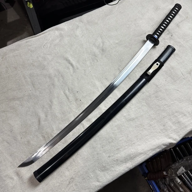 3107 龙泉昊天宝剑高锰钢武士刀高锰钢未开刃
