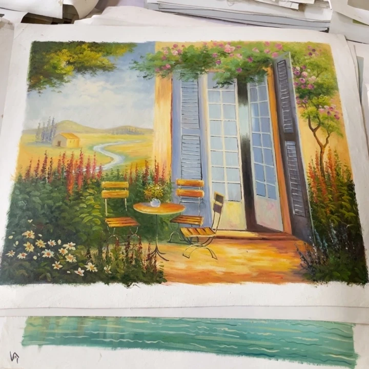 油画油画作品入选作品5060