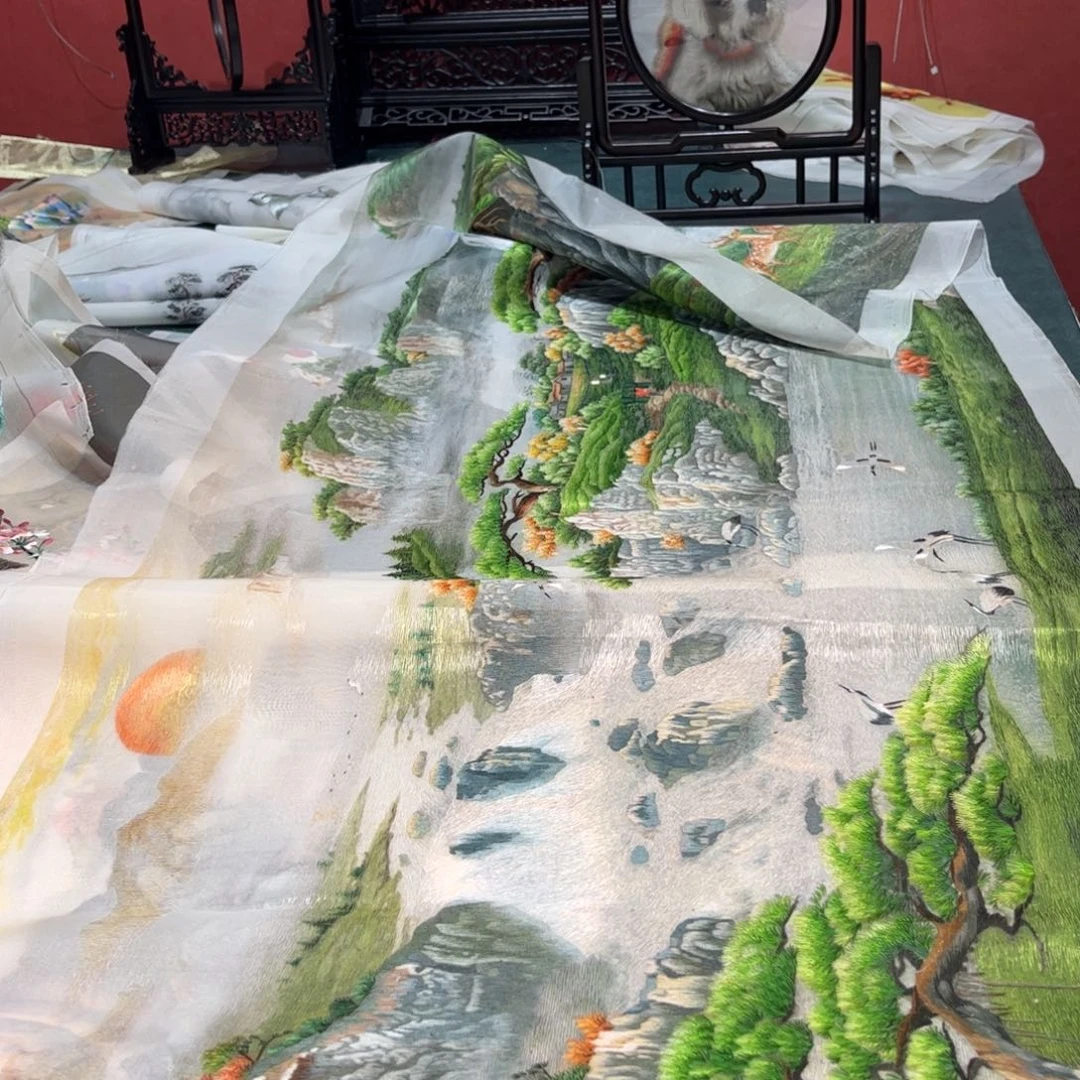 风***子织绣纯手工打造全网最高性价比最低
