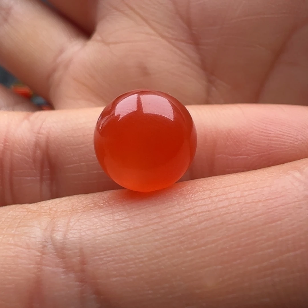 南红玛瑙未镶嵌圆珠10.8