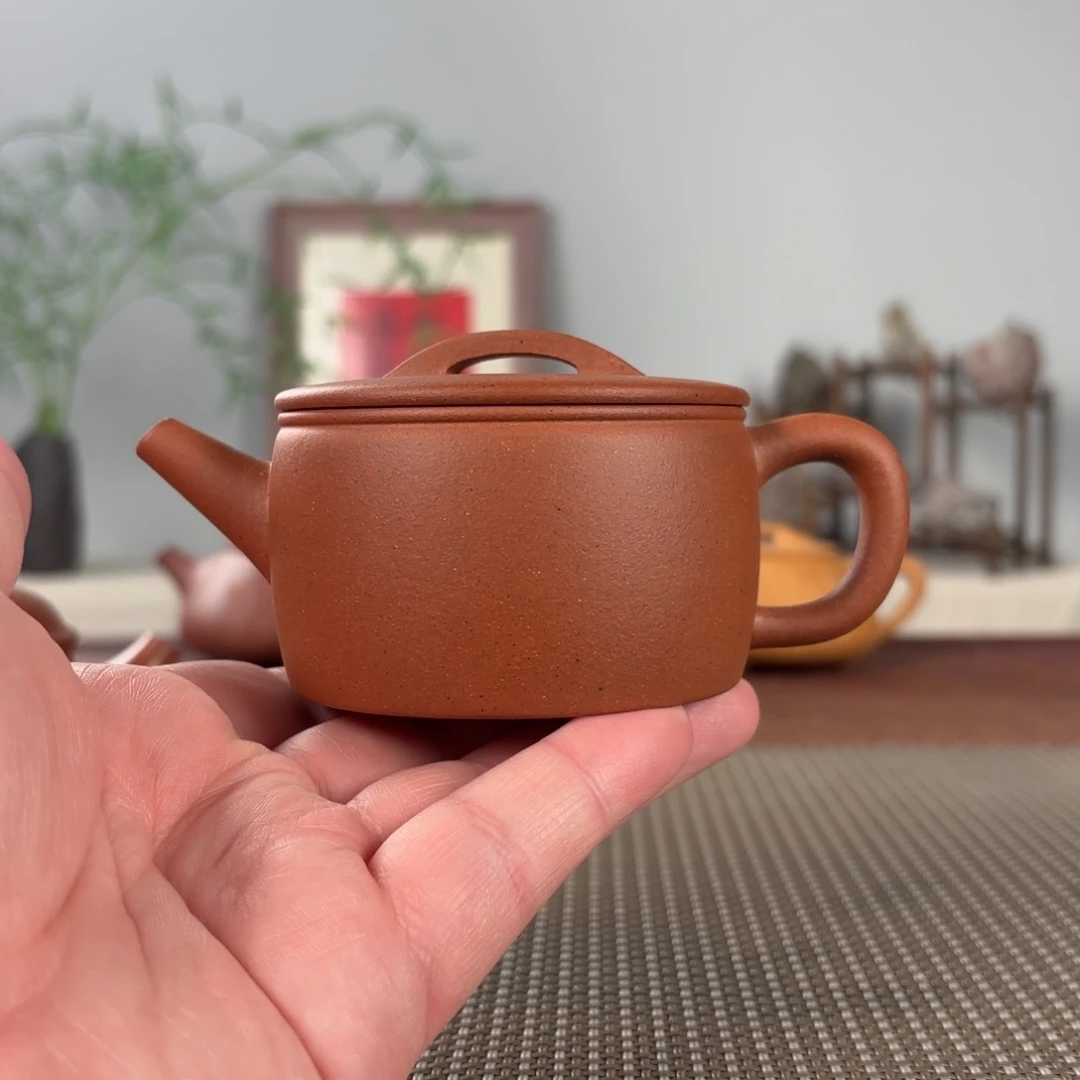 紫砂茶壶黄龙山原矿紫砂壶150