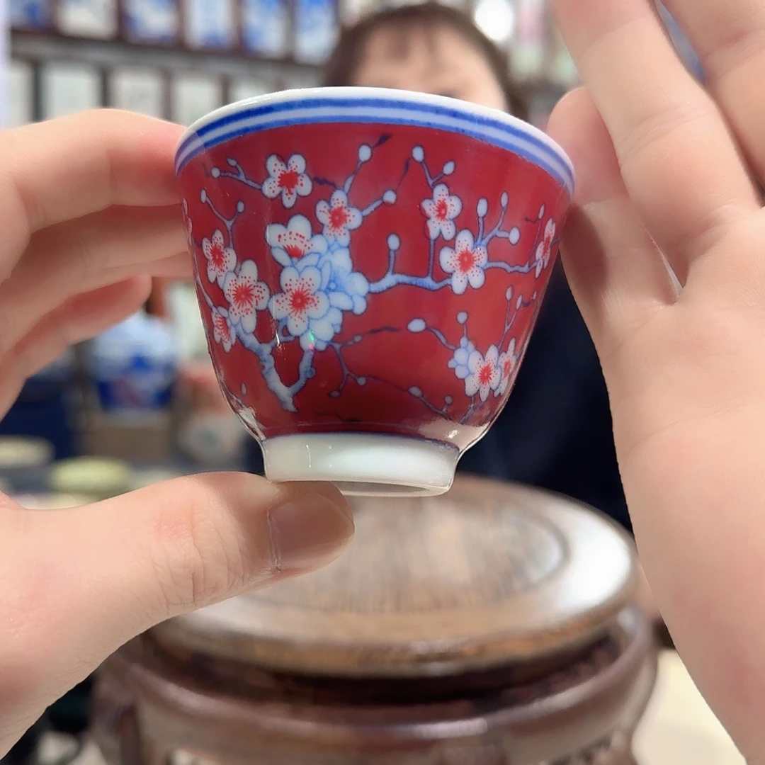 摆件瓷////////景德镇陶瓷瓷器。杯。