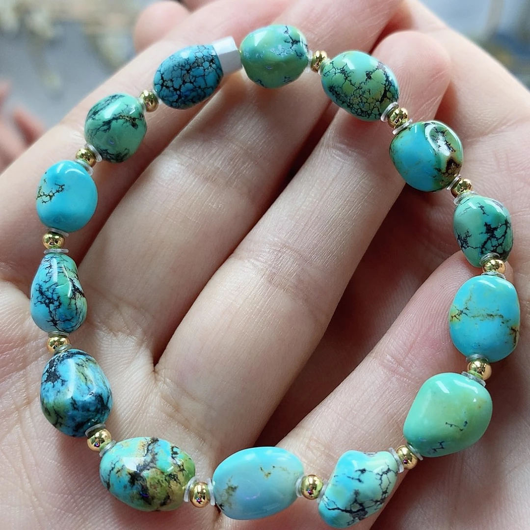 未镶嵌绿松石珠宝奇石