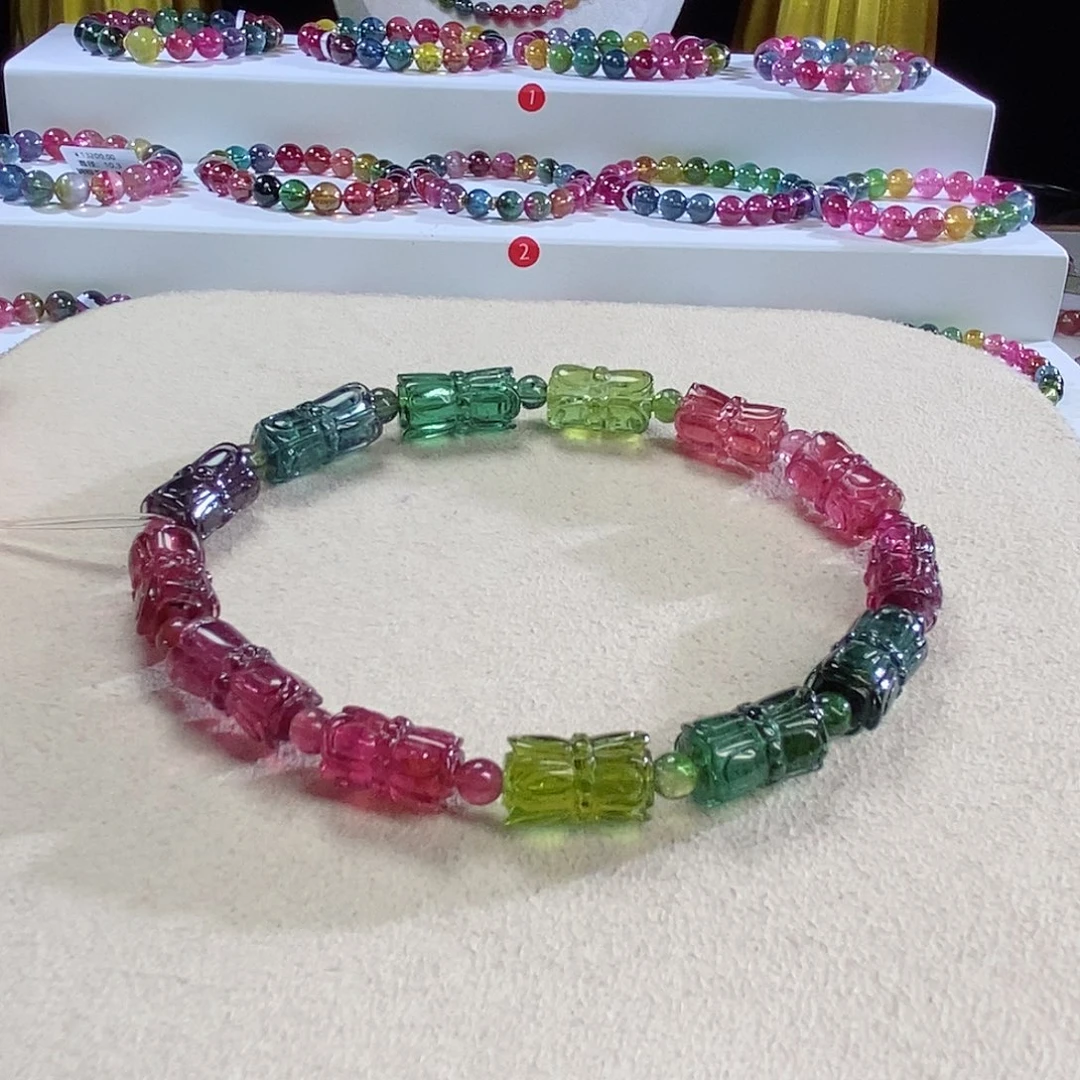 手链未镶嵌碧玺莲花