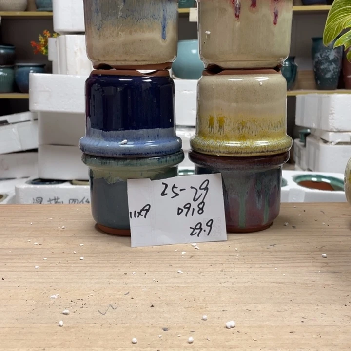 紫砂花盆多肉花盆微瑕29