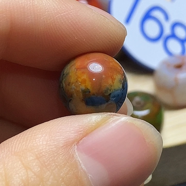 清***然玛瑙/玉髓未镶嵌颈饰