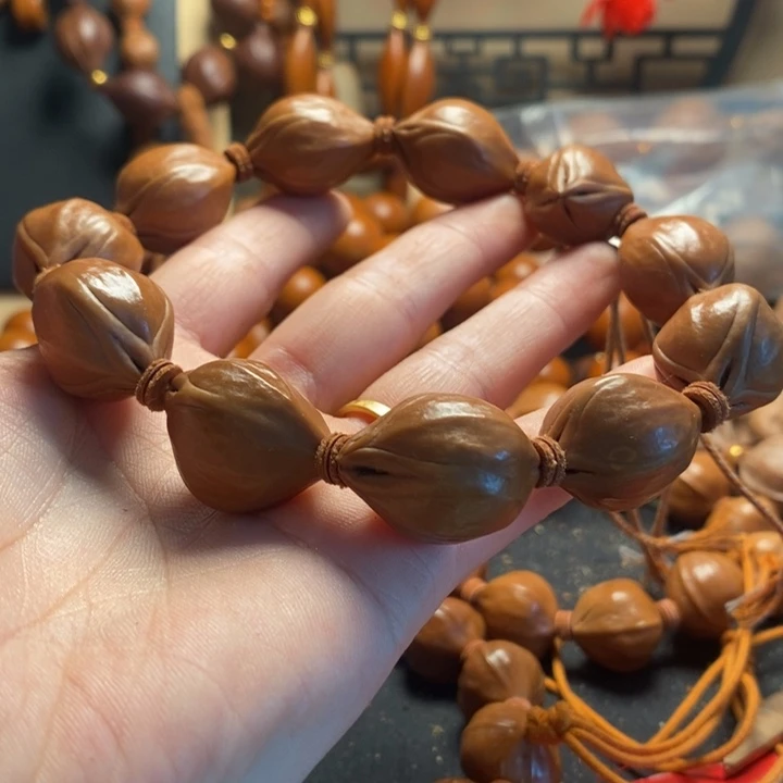 橄榄核手串/手链1.9四花