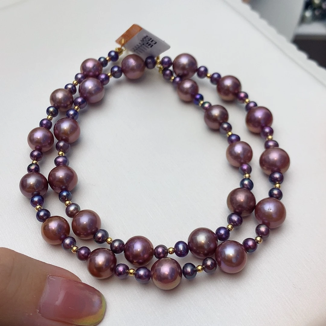 未镶嵌淡水珍珠颈饰w10