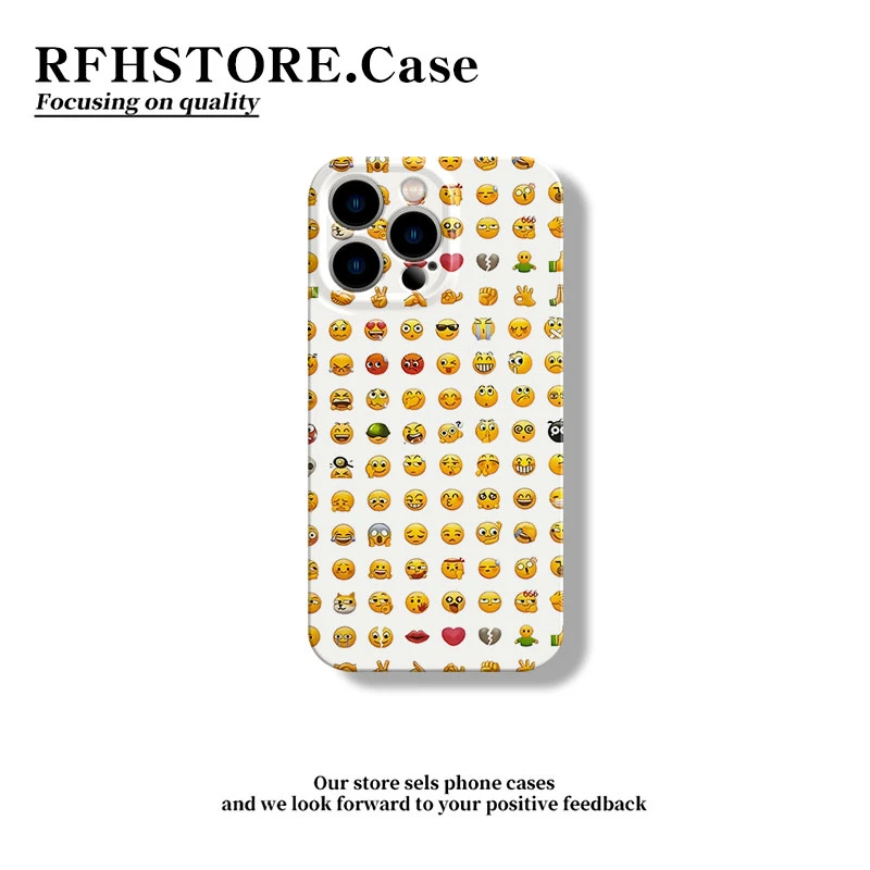 ZMGX满屏表情包适用苹果17/16promax菲林手机壳华为vivoppo小米14