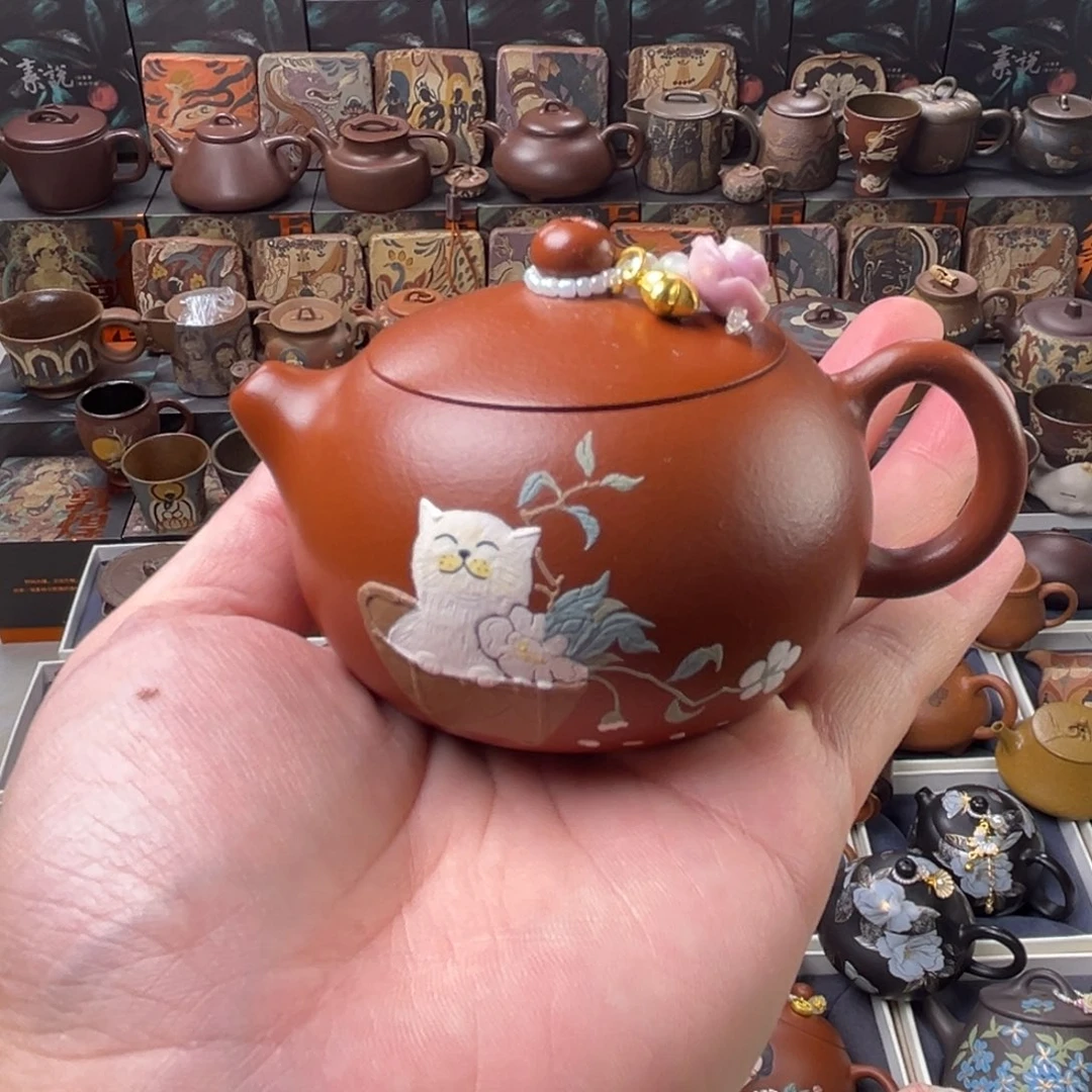 茶壶紫砂135cc特价浮力