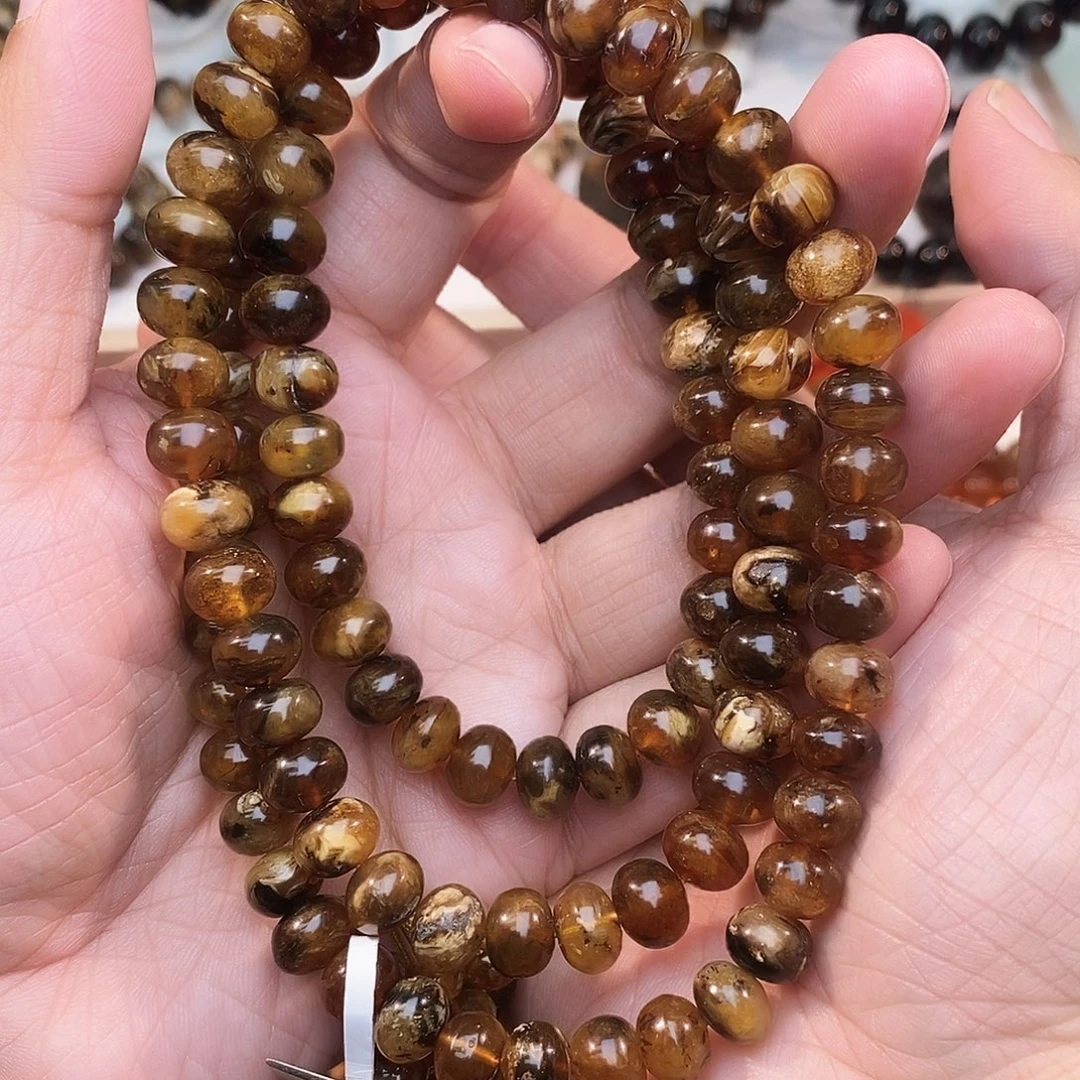 琥珀未镶嵌裸石9蜜