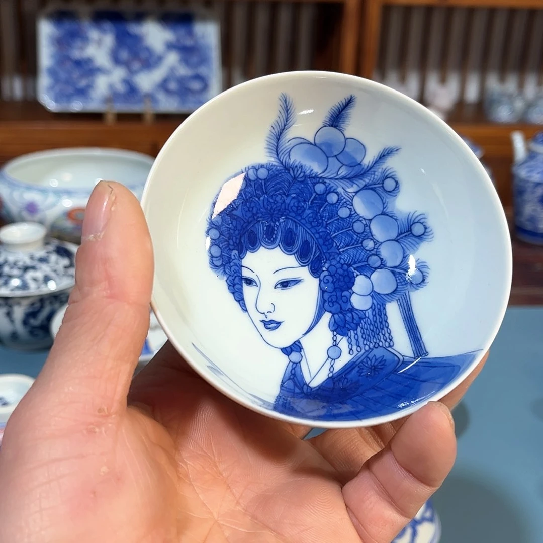 錡镇堂手工手绘杯