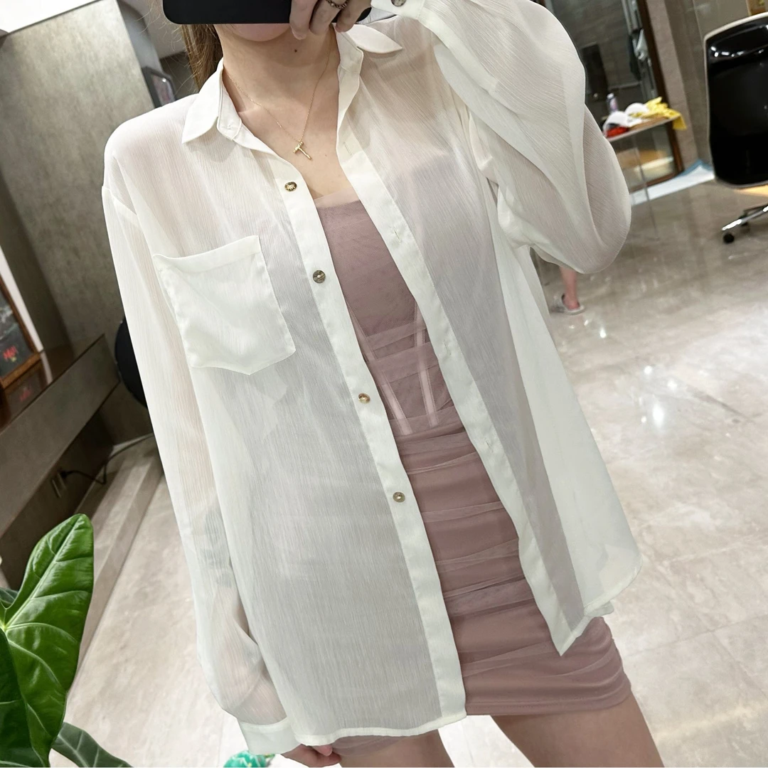 T&F夏季外搭洋气开衫防晒服