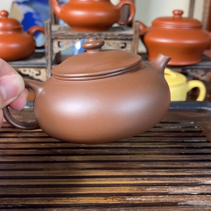 茶壶紫砂原矿紫砂手工制作