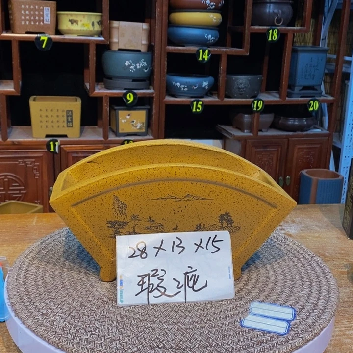 紫砂花盆紫砂花盆