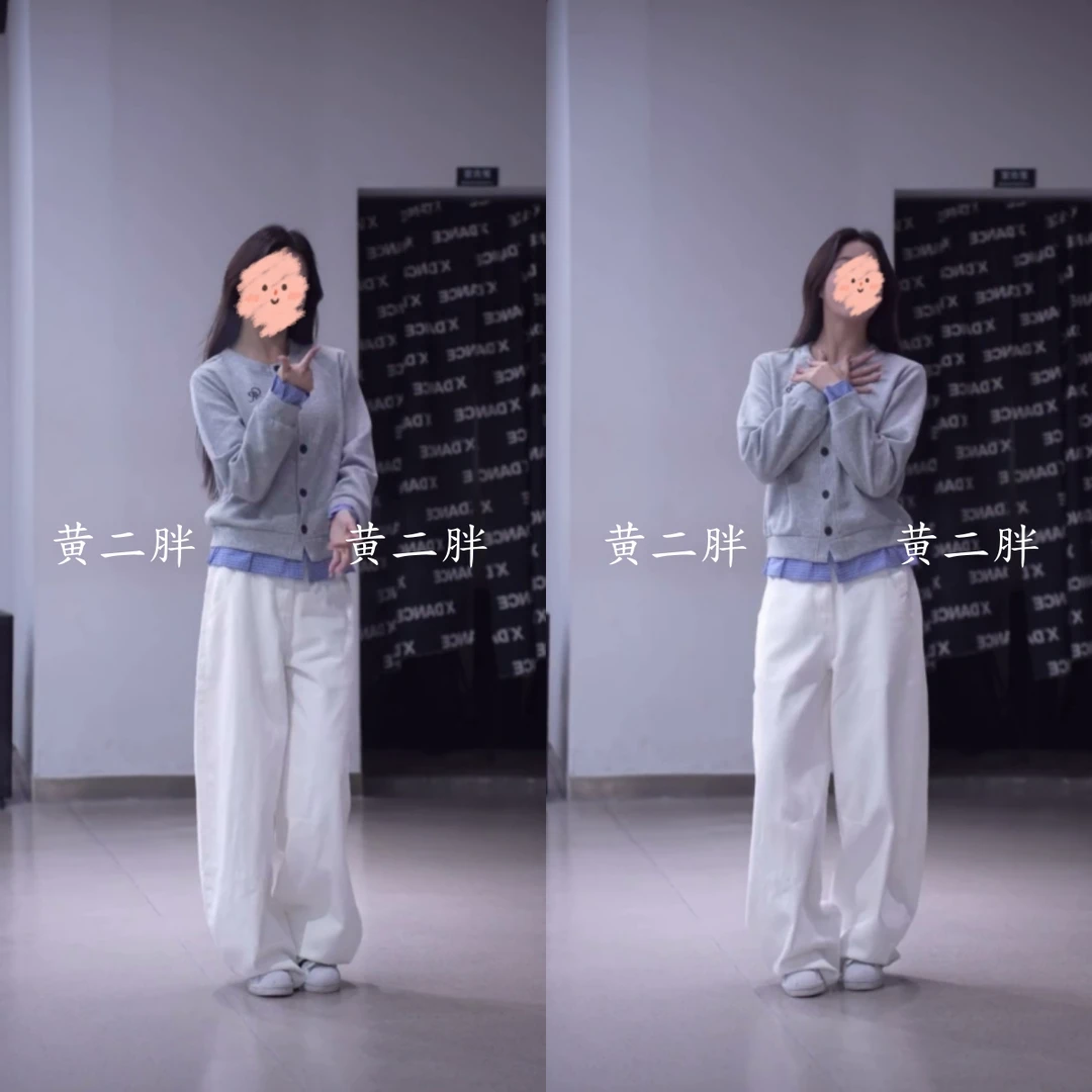 韩系假两件长袖外套上衣女秋季新款宽松休闲卫衣开衫+休闲裤套装