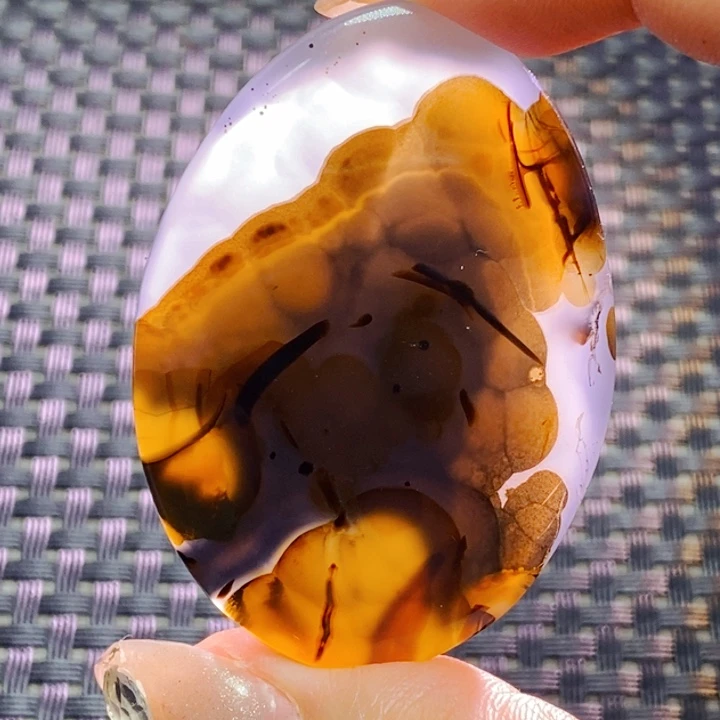 玛瑙/玉髓颈饰未镶嵌老**o