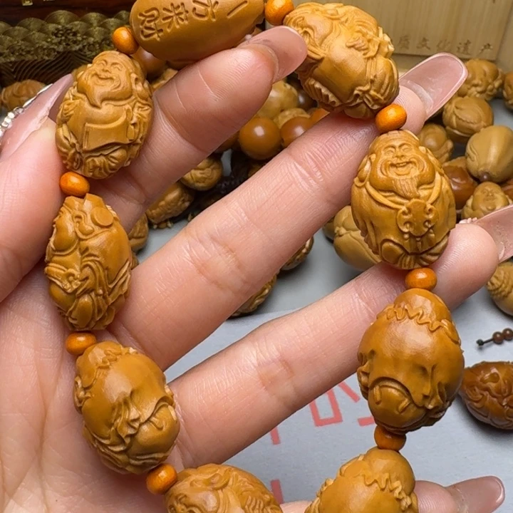 橄榄核手串/手链福利财神