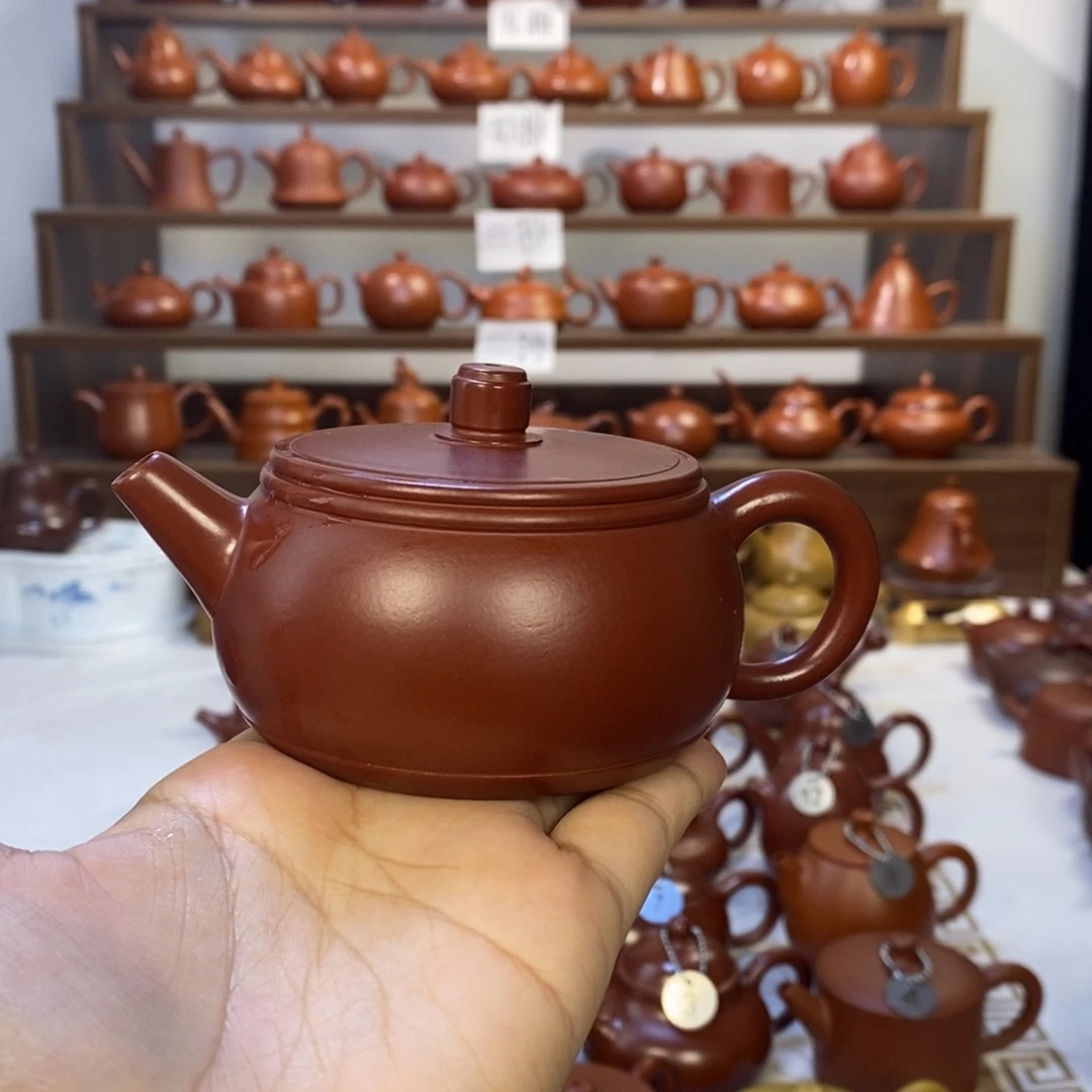 木***明茶壶紫砂不要赠品汉瓦壶180cc