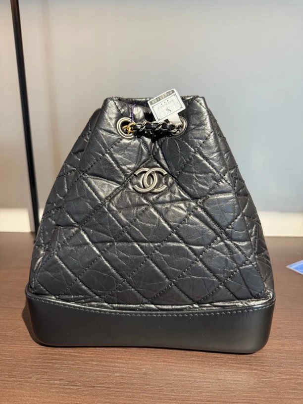 99新 Chanel/香奈儿 奢品阁/香奈儿/流浪包小号黑色24开