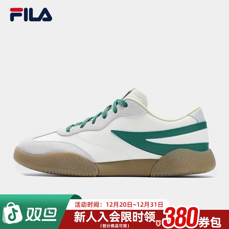 FILA斐乐男女鞋【企鹅鞋】时尚百搭薄底潮流德训板鞋F12M512207F