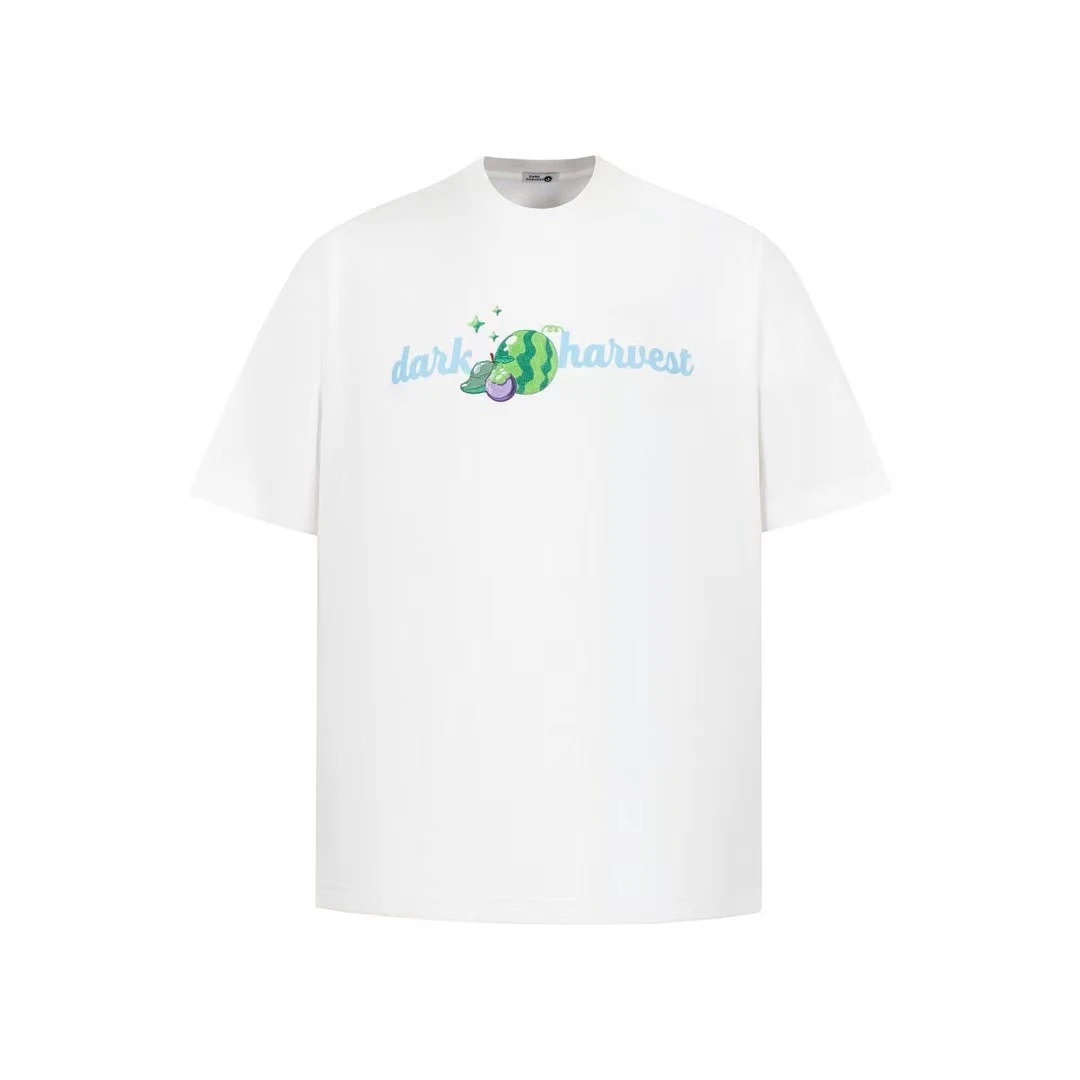 跟你买国潮没区别！今年很新的风格！280克重磅水果系列刺绣短袖