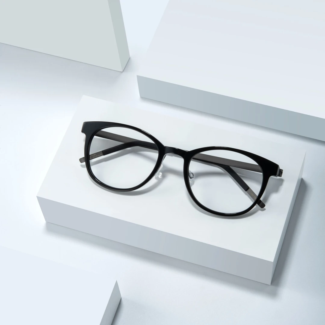 近视眼镜男女超轻TR90钛腿可配度数远视眼镜1818