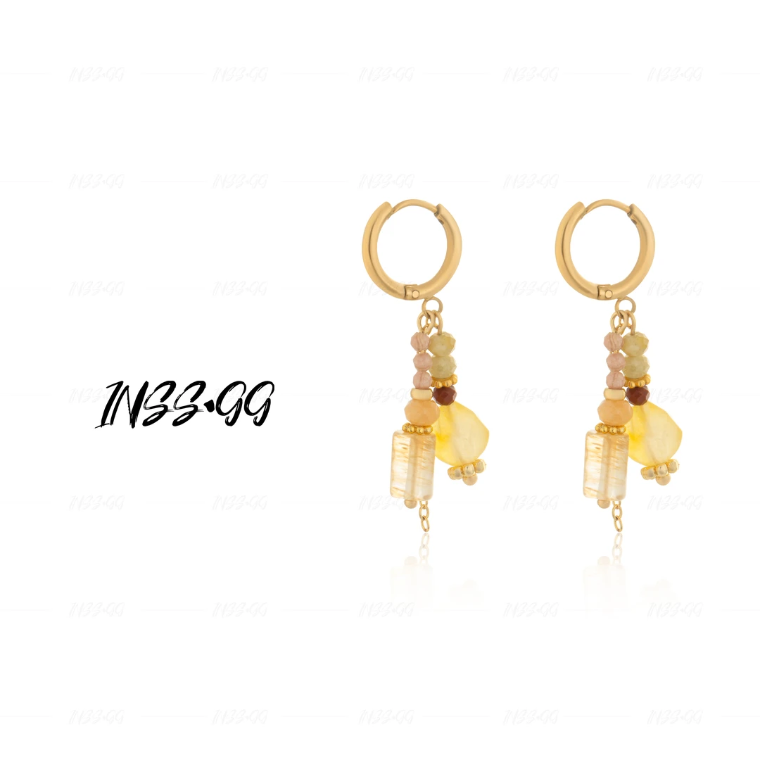 钛钢耳饰 【INSS · GG】气质百搭个性小众时尚款耳环A0810