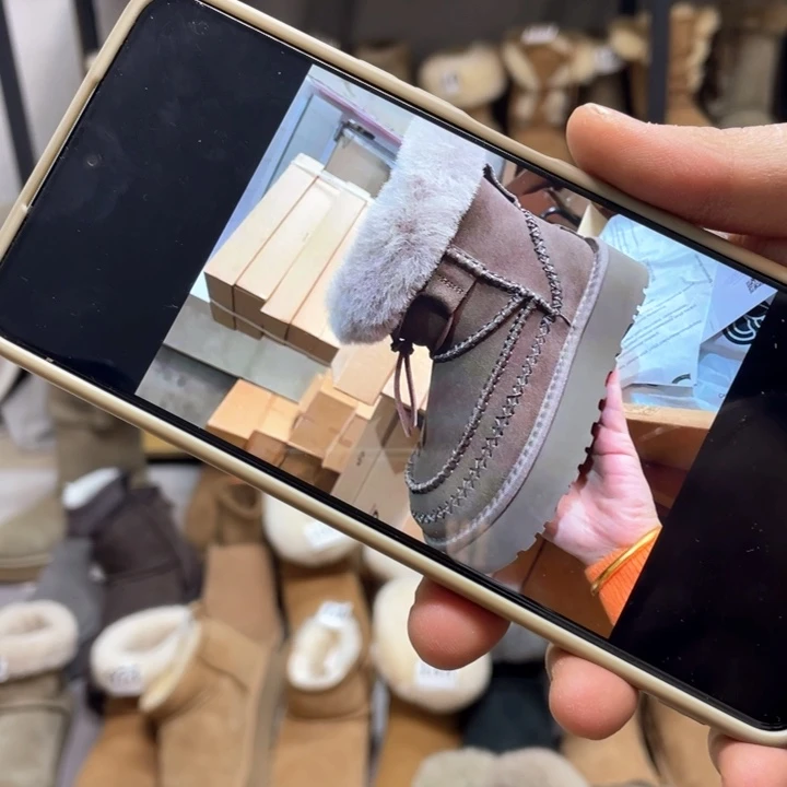 38码胡桃木厚底中筒