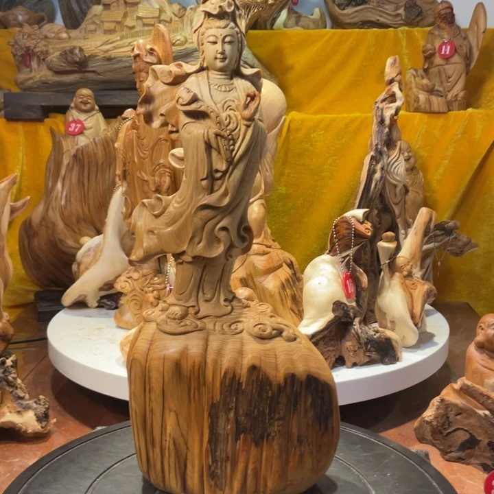 柏木（崖柏）木**缘崖柏  观音