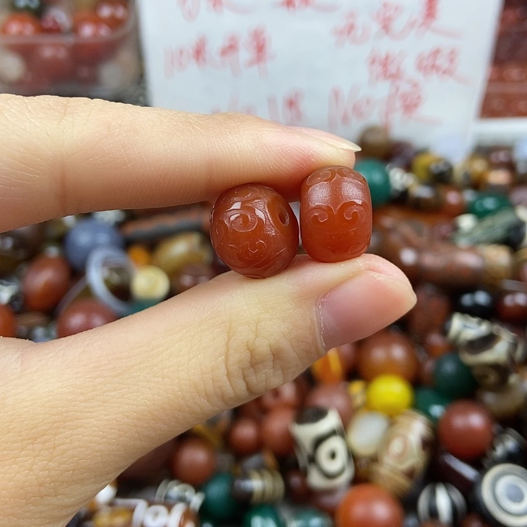 玛瑙/玉髓未镶嵌玛瑙珠珠玛瑙配饰散珠