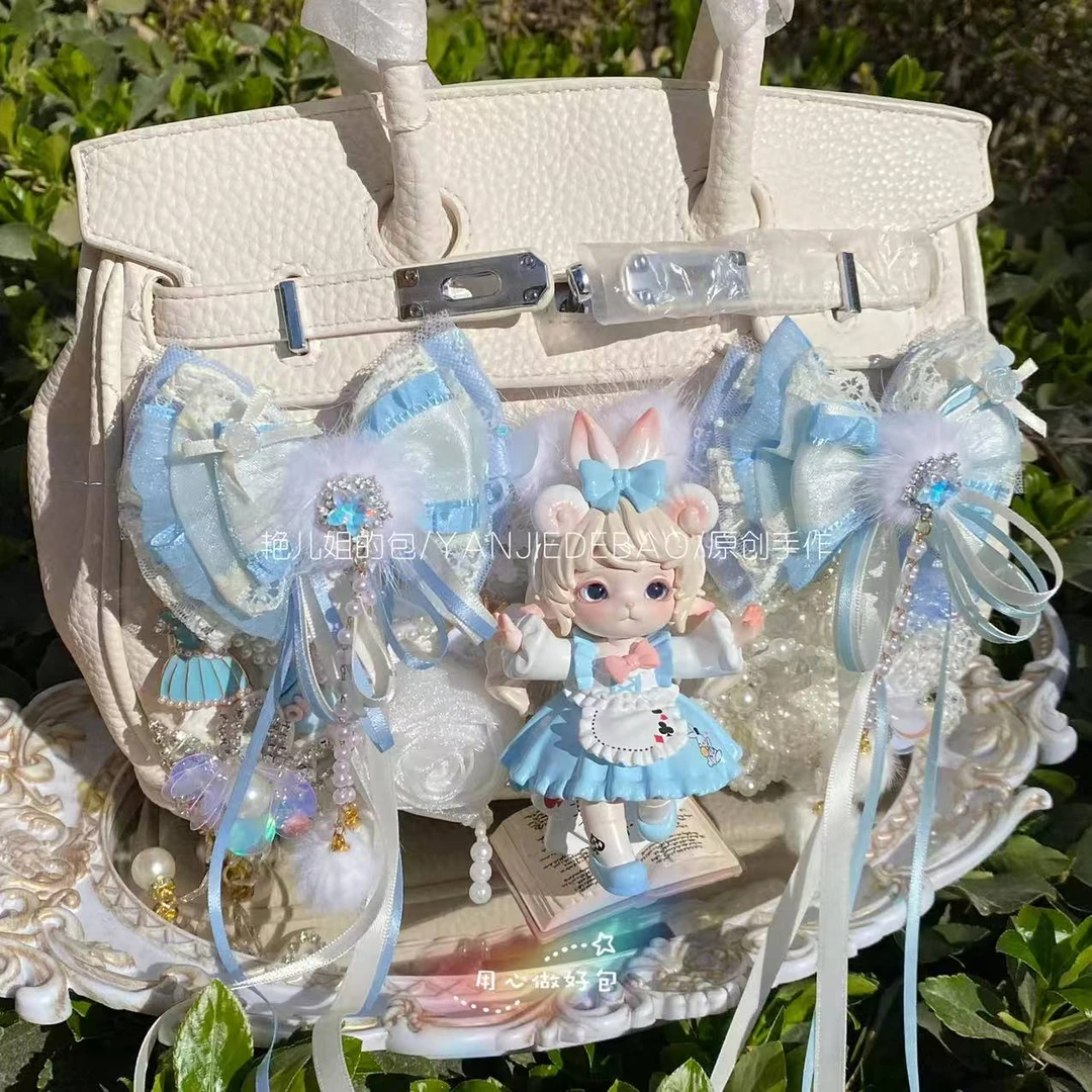 【爱丽丝】重工手作娃包大容量百搭mimia夏季