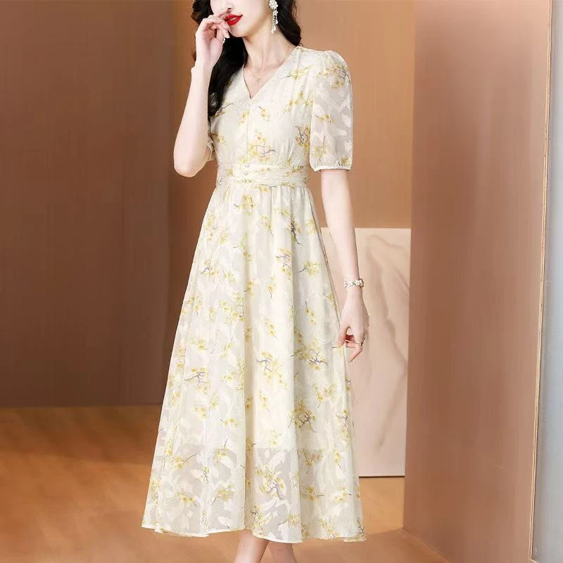 【401-500】素屿夏季轻奢时尚连衣裙