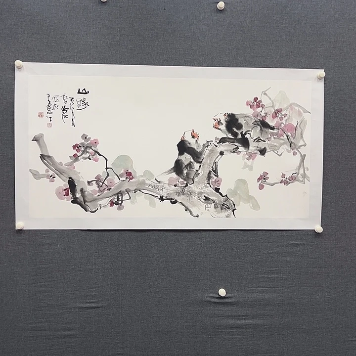 国画书画作品多次