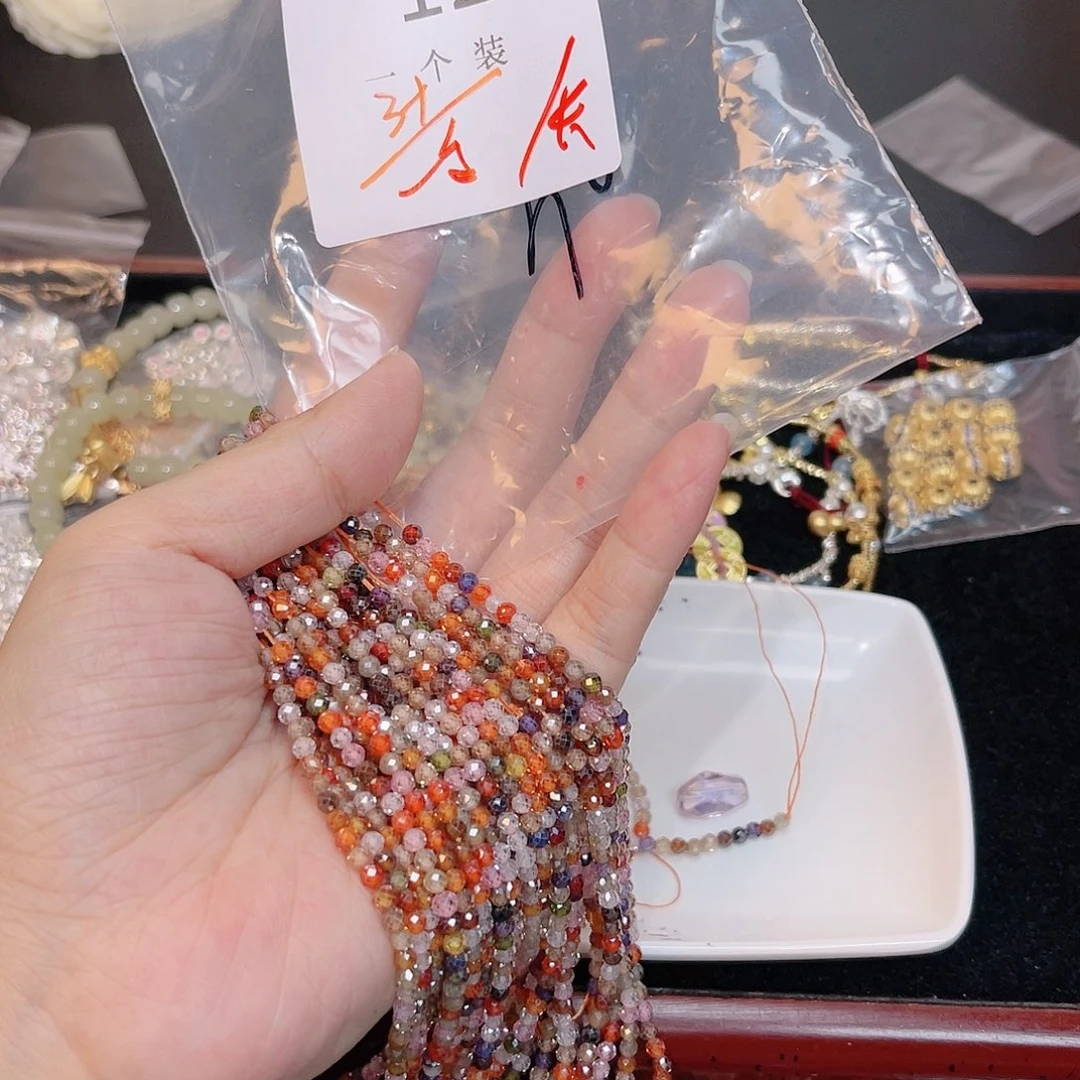 水晶珠宝半成品未镶嵌127