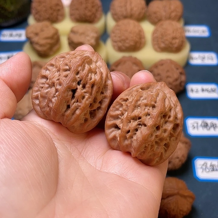 吊坠文玩核桃佛肚37