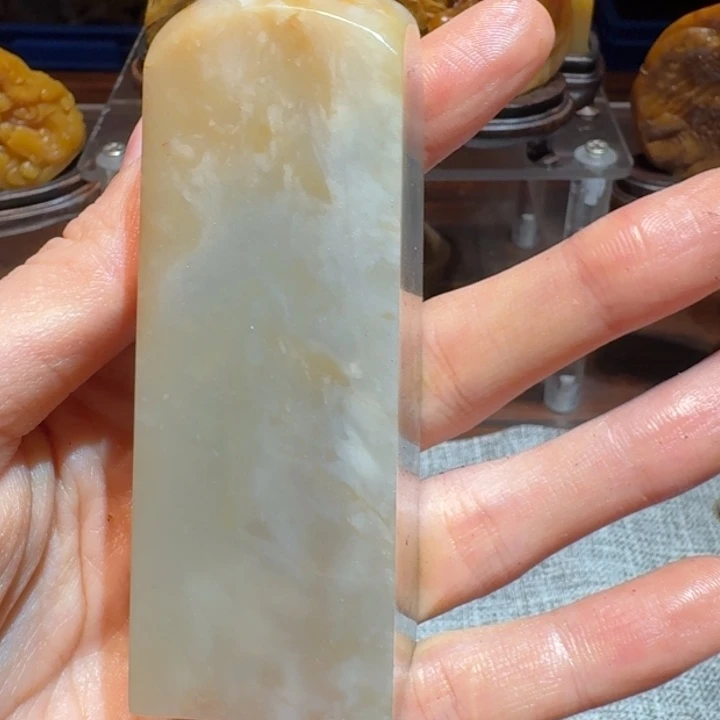 寿山石水**影寿山石石头