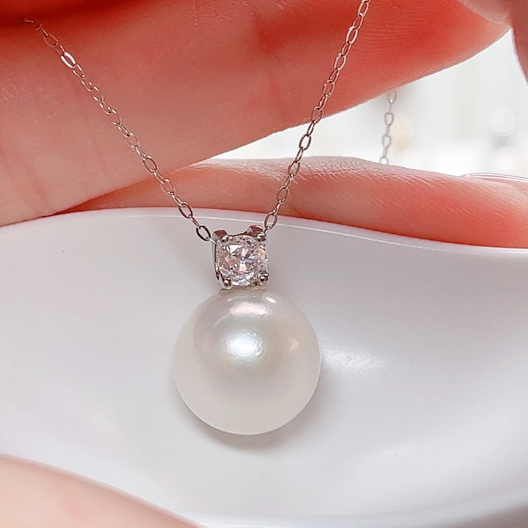 淡水珍珠合金吊坠(赠链)