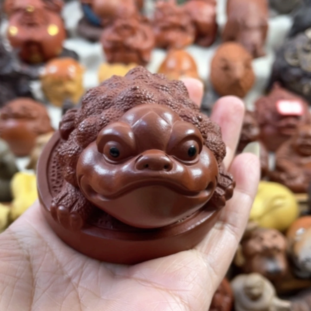 【闪购商品】紫砂茶宠紫砂金蟾
