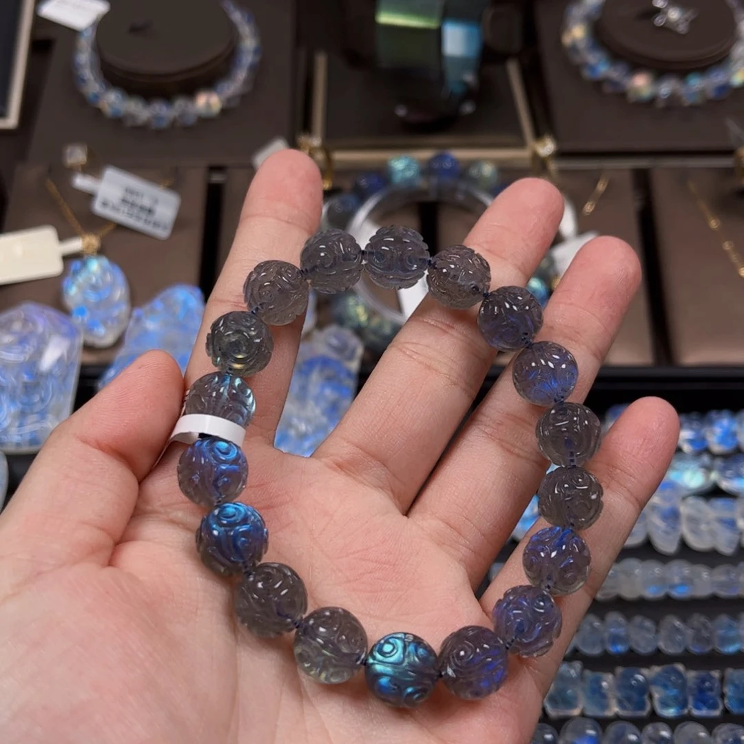 长石手串未镶嵌10.8左右